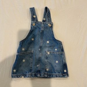 babyGap Embroidered Denim Skirtall with Washwell